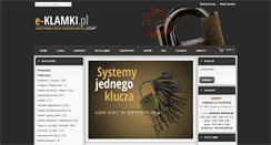 Desktop Screenshot of e-klamki.pl